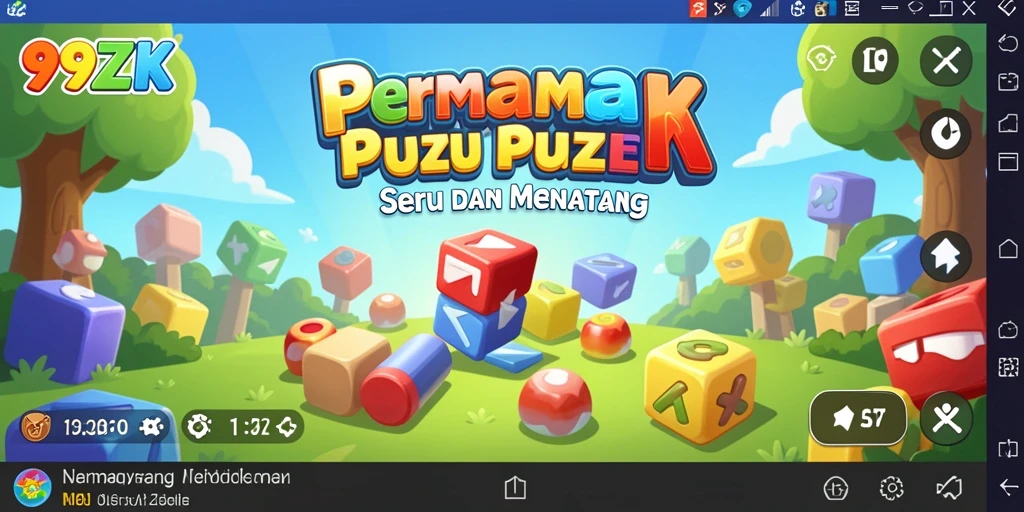 Tampilan gameplay 99ZK yang menarik dan menantang.