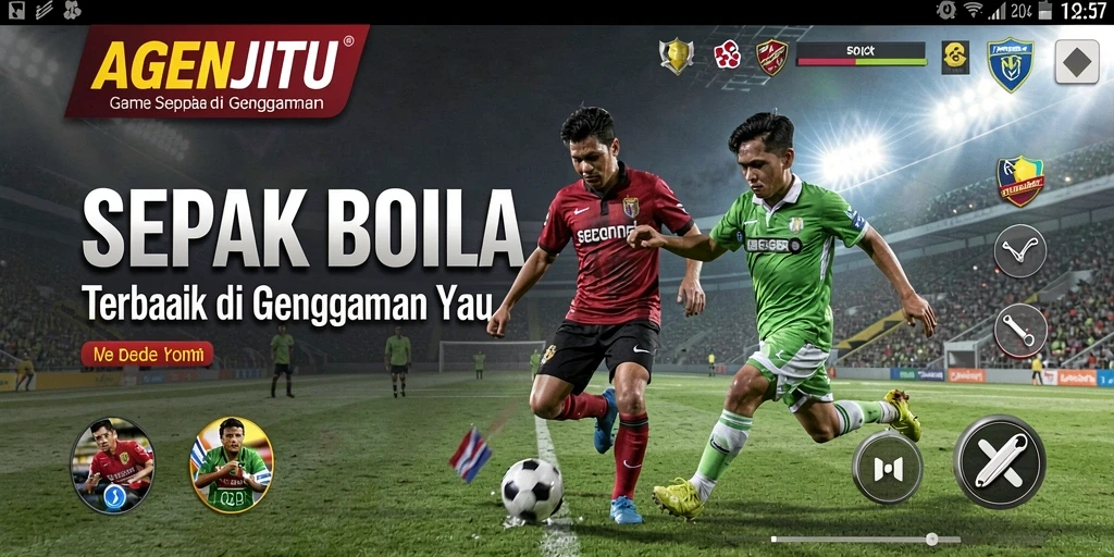 Tampilan gameplay AGENJITU yang menarik dan mendebarkan.