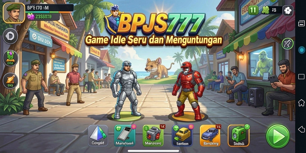 Tampilan gameplay seru dan menyenangkan dari BPJS777.