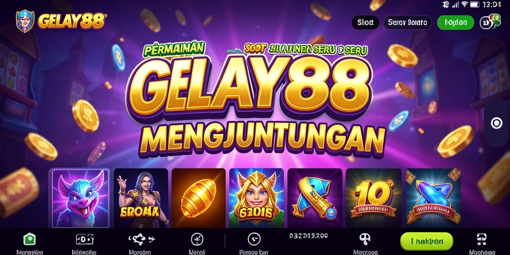 Tampilan gameplay yang menarik dan seru dari GELAY88.