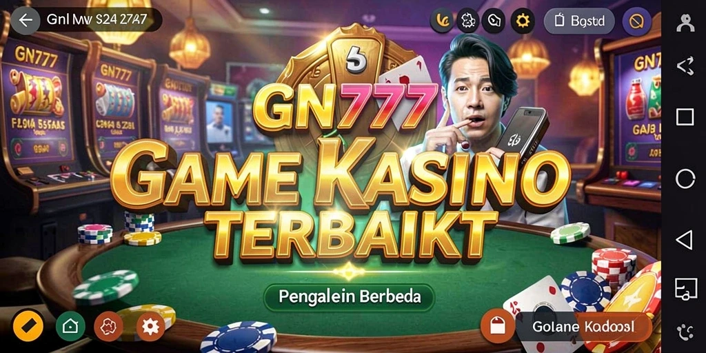 Screenshot gameplay GN777 menampilkan grafik Kasino yang menarik.