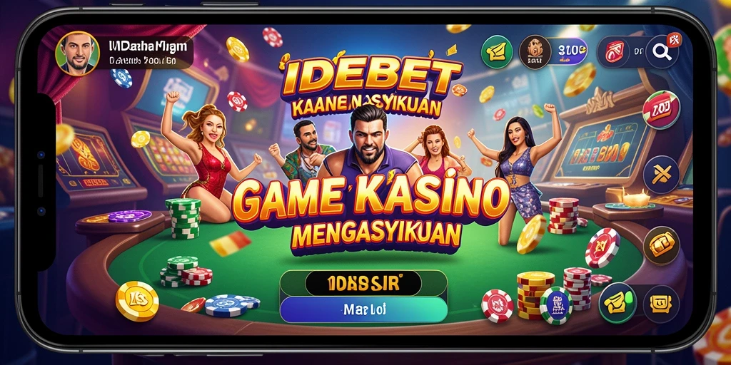 Screenshot gameplay Kasino yang menarik dan seru di IDEBET.