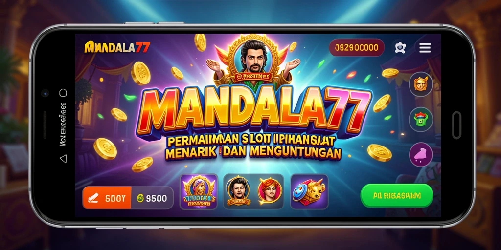 Gameplay MANDALA77 yang seru dengan banyak pilihan mesin Slot.
