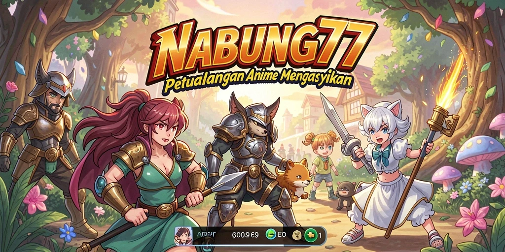 Tangkapan layar NABUNG77 menunjukkan momen seru dalam gameplay Anime.
