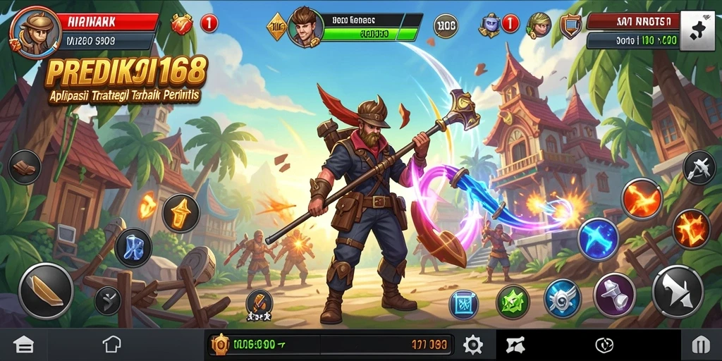 Tampilan gameplay PREDIKSI168 yang menegangkan dan strategis.