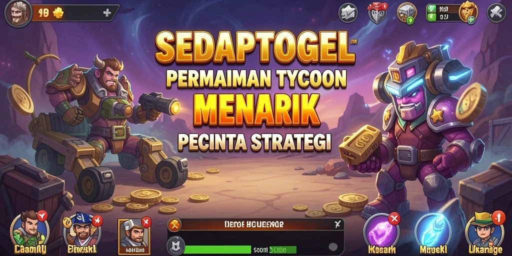 Tampilan gameplay SEDAPTOGEL yang menarik dan interaktif.