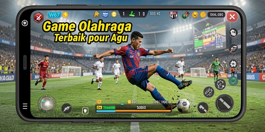 Tampilan gameplay W67 yang seru dan mendebarkan.