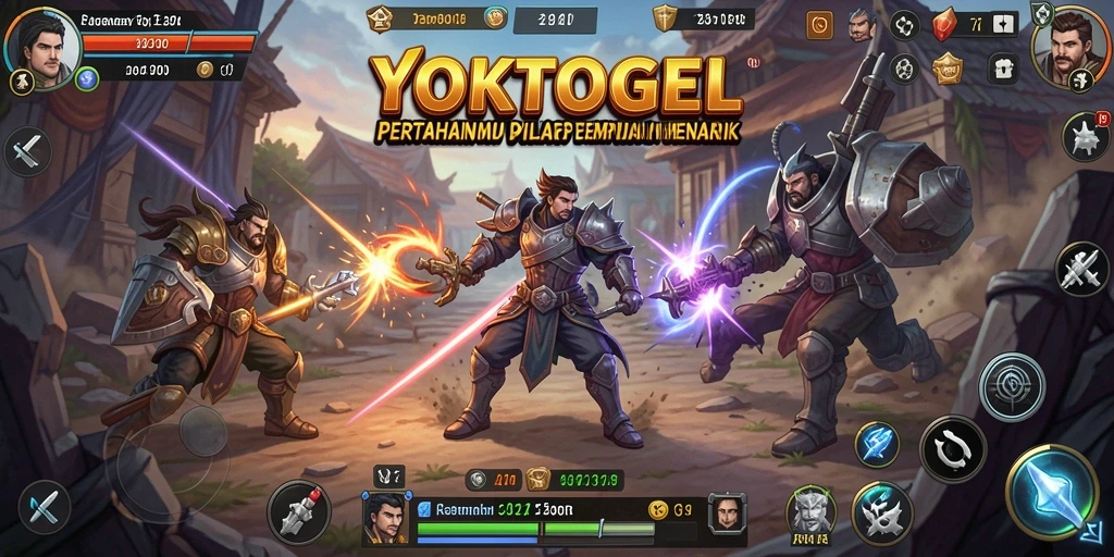 Tampilan gameplay YOKTOGEL yang menegangkan dalam Tower Defense.