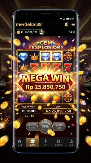 Proses unduh cepat dan aman di merdeka138.